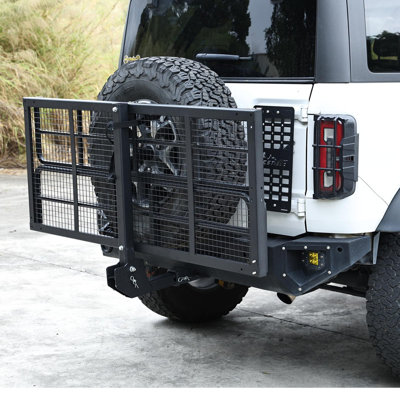 Heavy-Duty Folding Hitch Basket, 750Lbs Capacity – Perfect for Camping & Road Trips