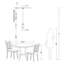Luminaire suspendu simple en forme de cloche noire antique 5,5 po Nickelson