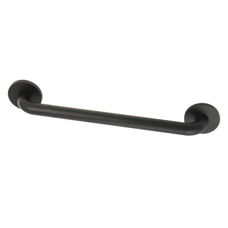Barre d'appui extensible 1-1 / 4 po Kingston, Noir mat, l 18 po