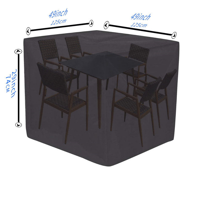 Outdoor Patio Dining Set Cover