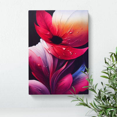An Endearing Flower - Wrapped Canvas
