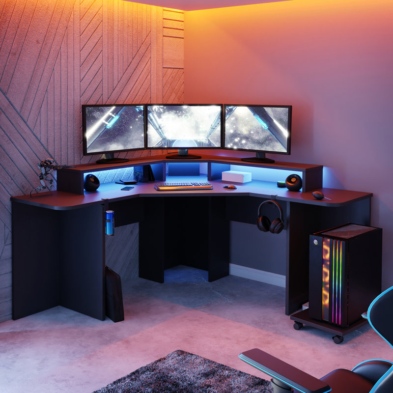 Dairon L-Shaped Computer Desk