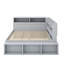 Lit de jour peu encombrant avec armoires, range-chaussures et ports USB-1837624710