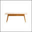 Table basse en bois massif avec rangement, table basse durable et élégante pour les espaces de vie modernes