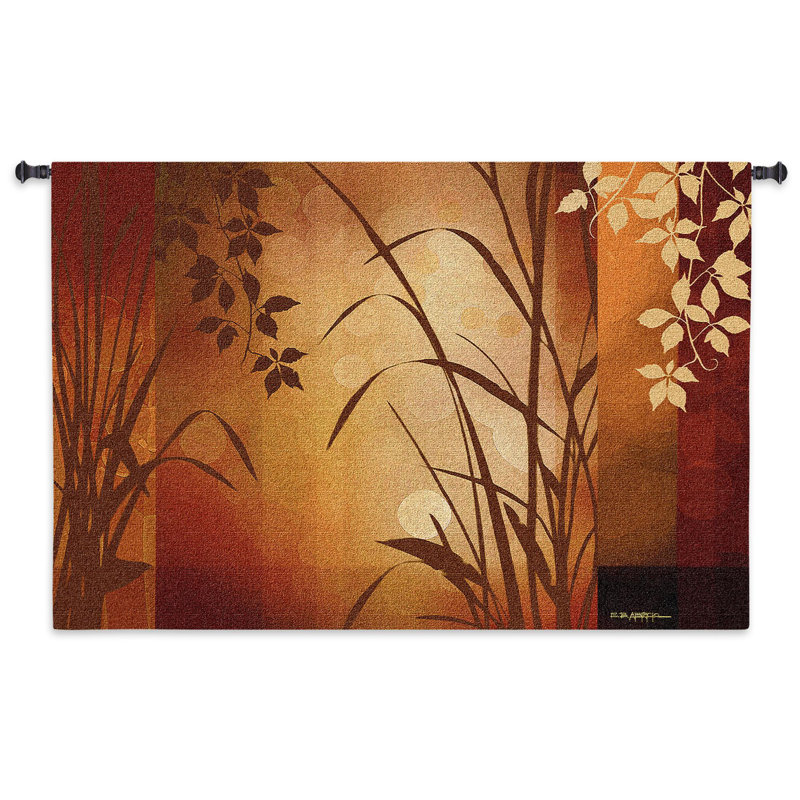 Tapisserie abstraite «Lin» par Aparicio