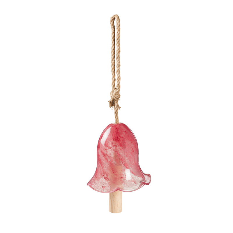Carillon en forme de cloche floral