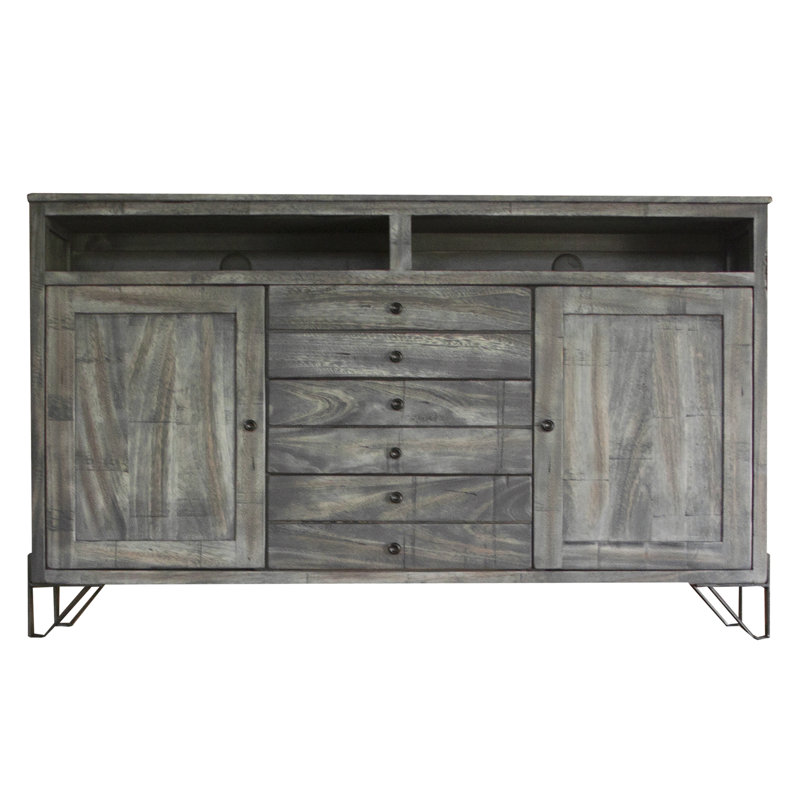 Moro Solid Wood 60'' W Storage Credenza
