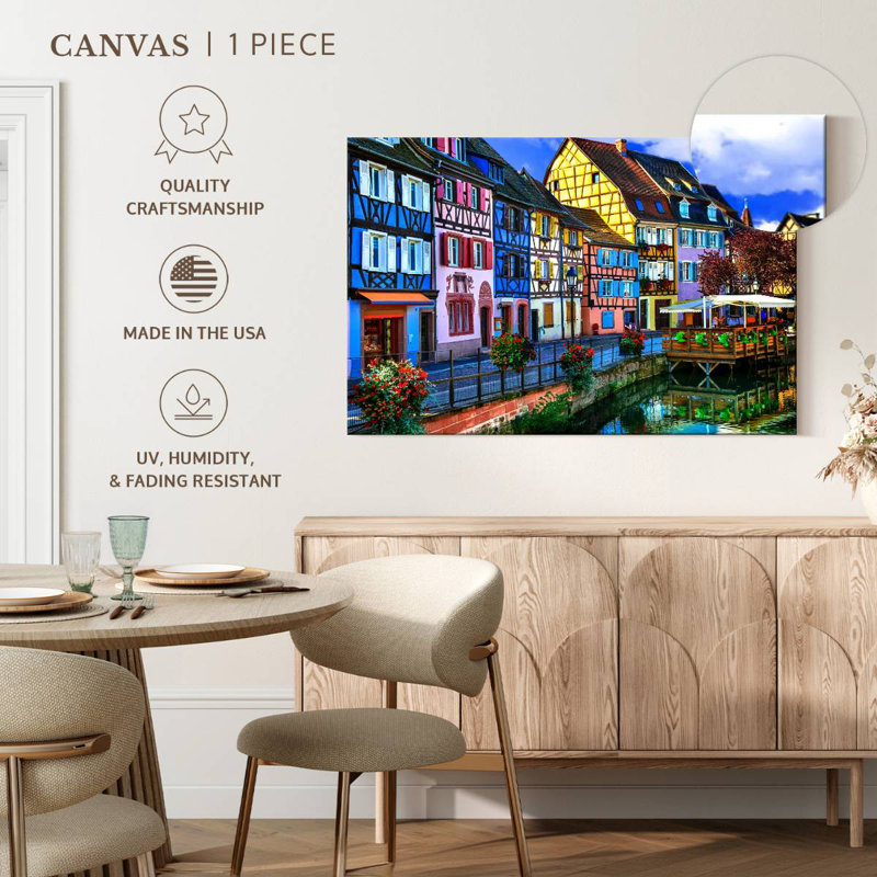 Colmar Town, H 30 po x l 45 po