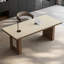 Walnut Rectangular Solid Wood desk-1678588478