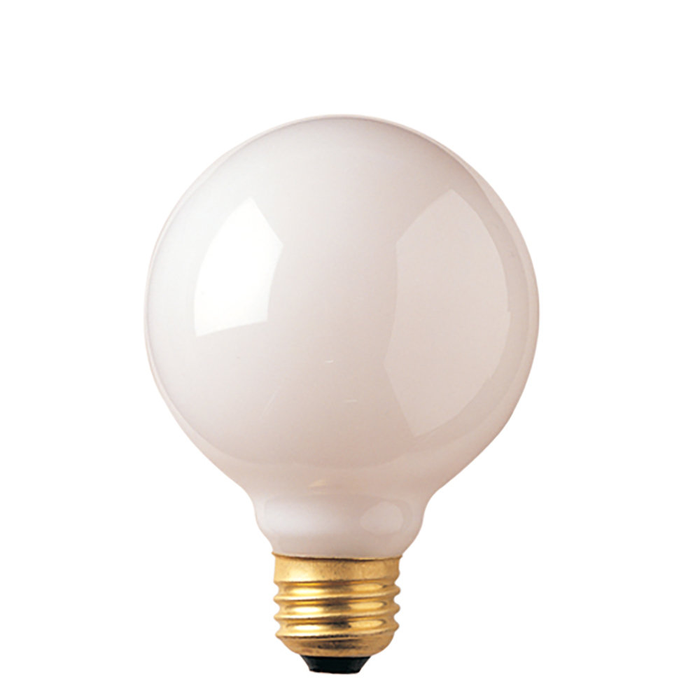25 Watt G25 E26/Medium (Standard) Dimmable 2700K Incandescent Bulb (Set of 24) Bulbrite Industries