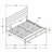 Oak Eastern King Storage Panel Bed-1056891165-1056891164