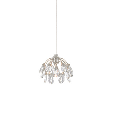 Luminaire suspendu géométrique 1 lumière Crystal Bud