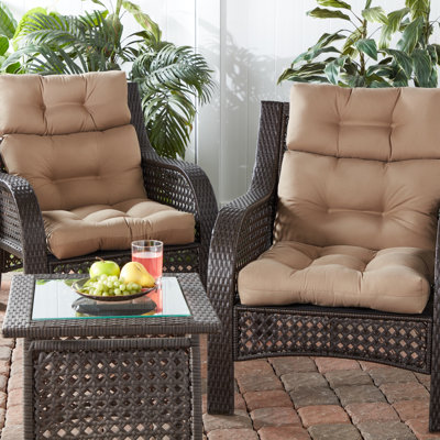 Lester Outdoor High Back Chair Cushion