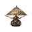 16.5" High Dragonfly Cut Agata Table Lamp