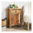 CARVED SIDE TABLE