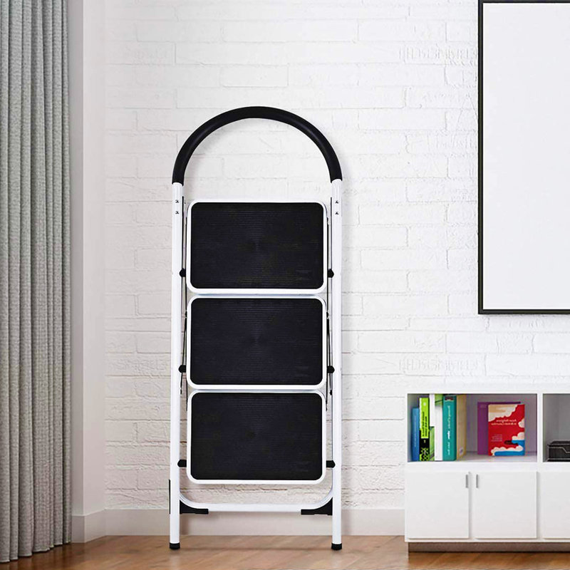 Almerton 3 - Step Aluminum Lightweight Folding