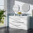 60'' Single Bathroom Vanity With Cultured Top, Pre-Assembled Bathroom Cabinet