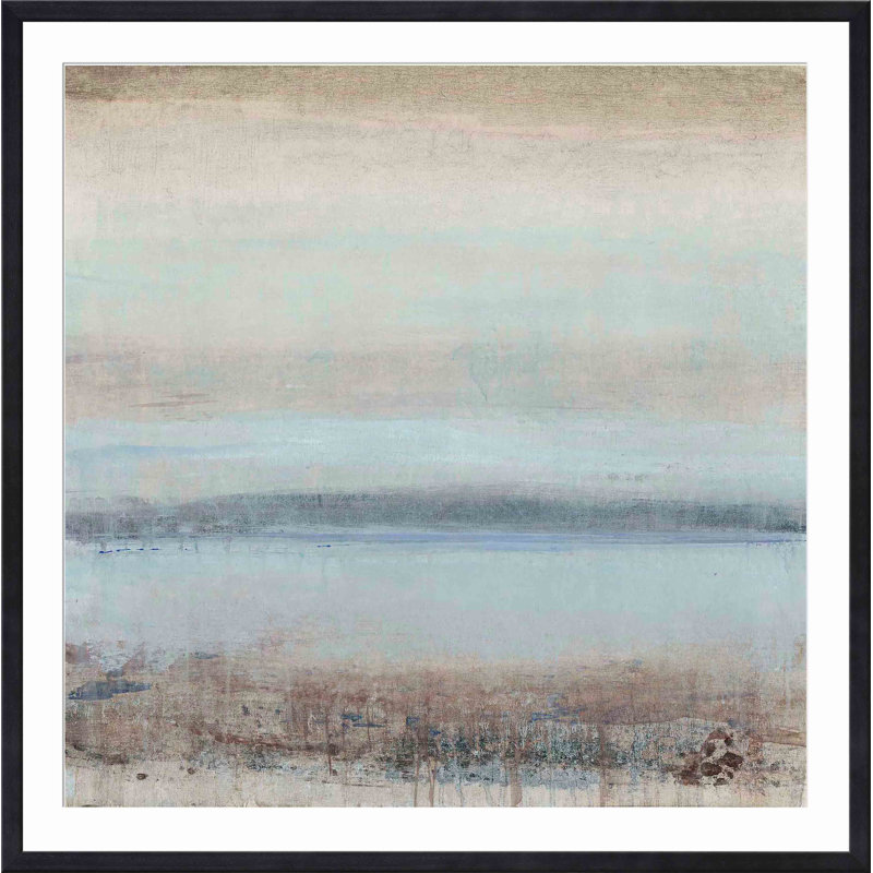 Tranquility I by Timothy O' Toole, 35.8" H x 35.8" W x 1.18" D, Black