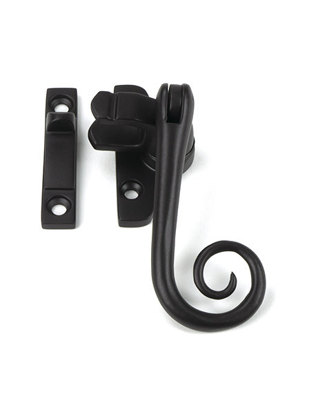 Monkeytail Night-Vent Locking Fastener (Steel Window), Aged Bronze
