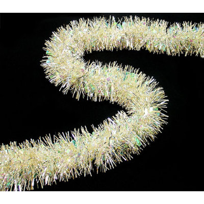 Guirlande 12 'Christmas Tinsel - Non éclairée