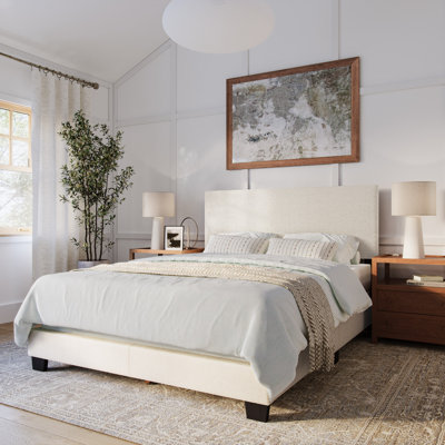 Arlea Upholstered Panel Bed