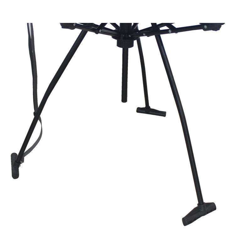 Metal Folding Outdoor Camping Table , 24.5'' in. W 24.5'' in. D