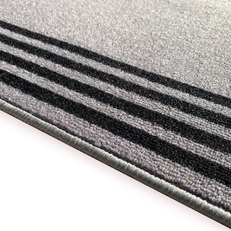 Kapp Performance Striped Indoor Rug, Runner 2'2" x 23'