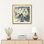 «White and taupe Hydrangeas Sill Life» par Tre Sorelle Studios - reproduction d'art