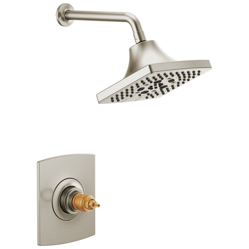 Kintsu® Thermostatic Valve Trim, Luxe Nickel, Knob