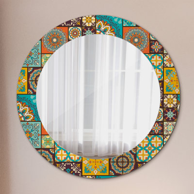 Huldar Glass Flat Wall Mirror
