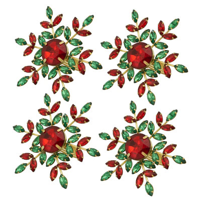 Glass Beads, Iron Napkin Holder