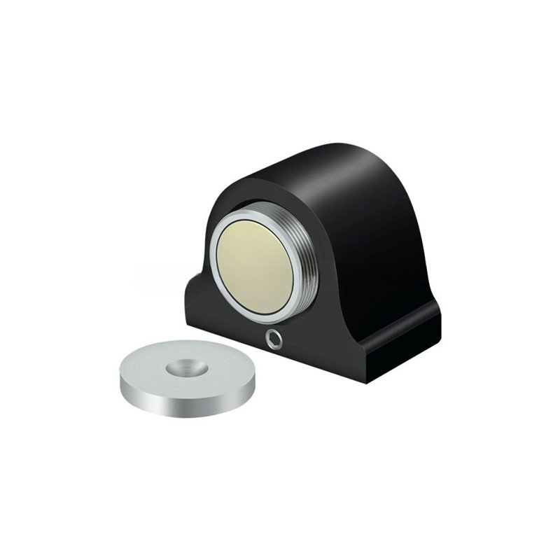 Arrêt de dôme magnétique en peinture Deltana DSM125U19, Peinture noire