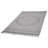 LOOM & LUXE Collection 4X6 White /Medallion Indoor/Outdoor Area Rug