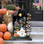 Cintre pour porte en bois d’halloween