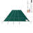 ft 16x32 Pool Safety Cover, Green
