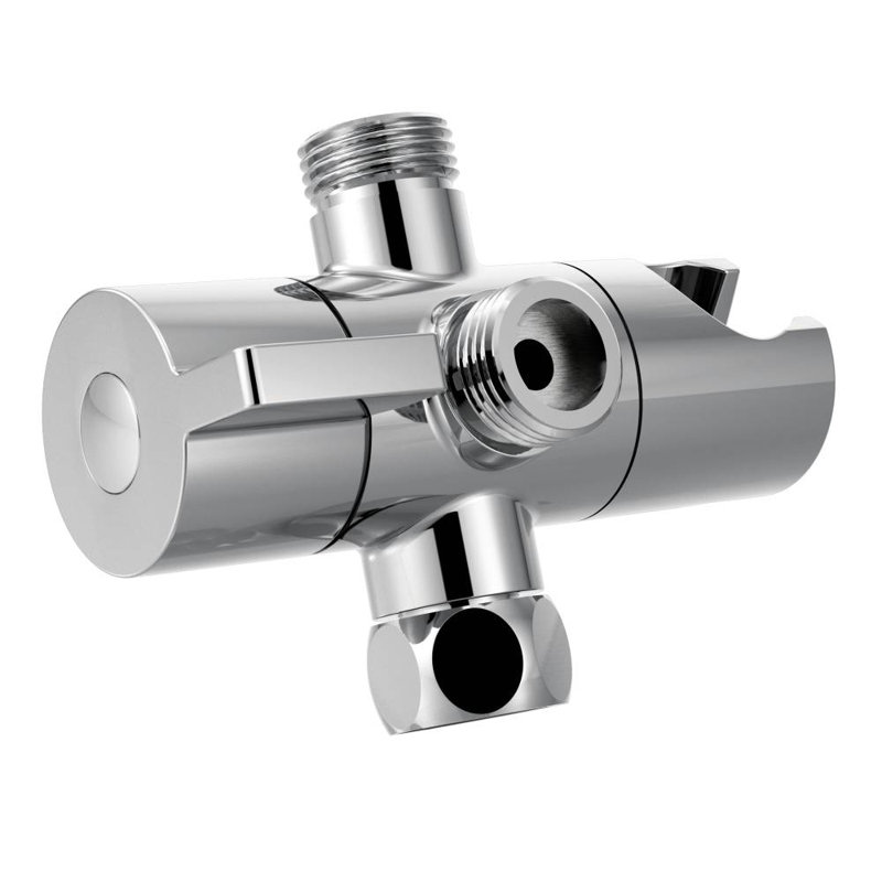 Inverseur pour bras de douche Moen®, Chrome
