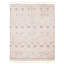Tapis unique gris clair en laine 7 pi 9 po x 9 pi 8 po Grogan