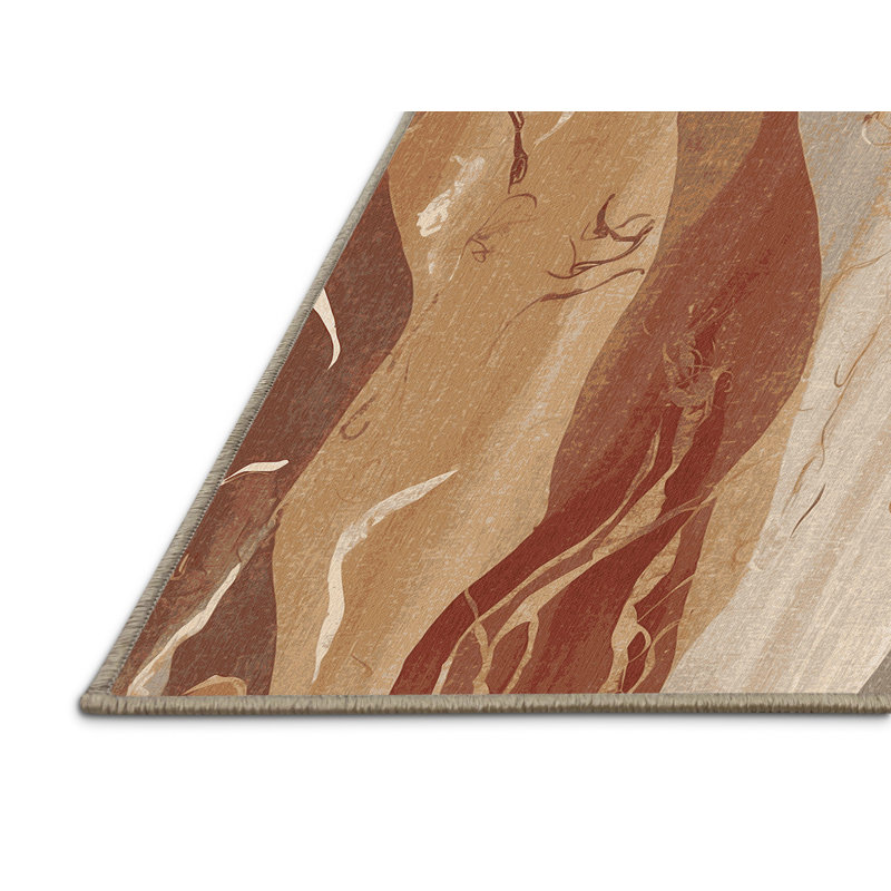 Luminous Drift Rug, Square 3'