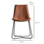 Carnot 46.5cm H Upholstered Side Chair in Brown-1252255788