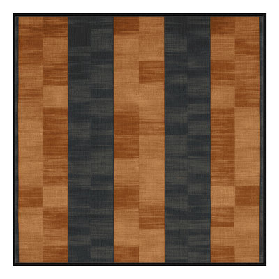 Machine Washable Checkered Grey Area Rug