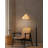 Medieval Cream Style Iron Art 3D Printed Floor Lamp