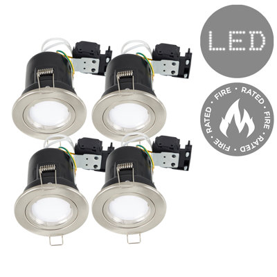 Twist and Lock Fire Rated Retrofit Downlight