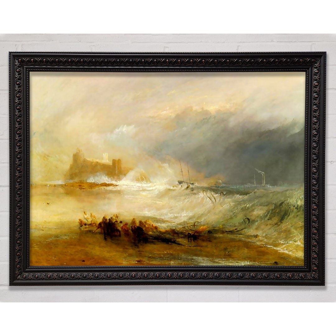 Küste von Northumberland von Joseph Mallord William Turner - Druck