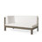 BRAVA X-BACK CORNER BENCH-L WITH COFFEE TABLE