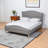 Upholstered Polyester, King Platform Bed, Gray 45.86'' H X 81.95'' W X 86.31'' L-1429890858-1429890857