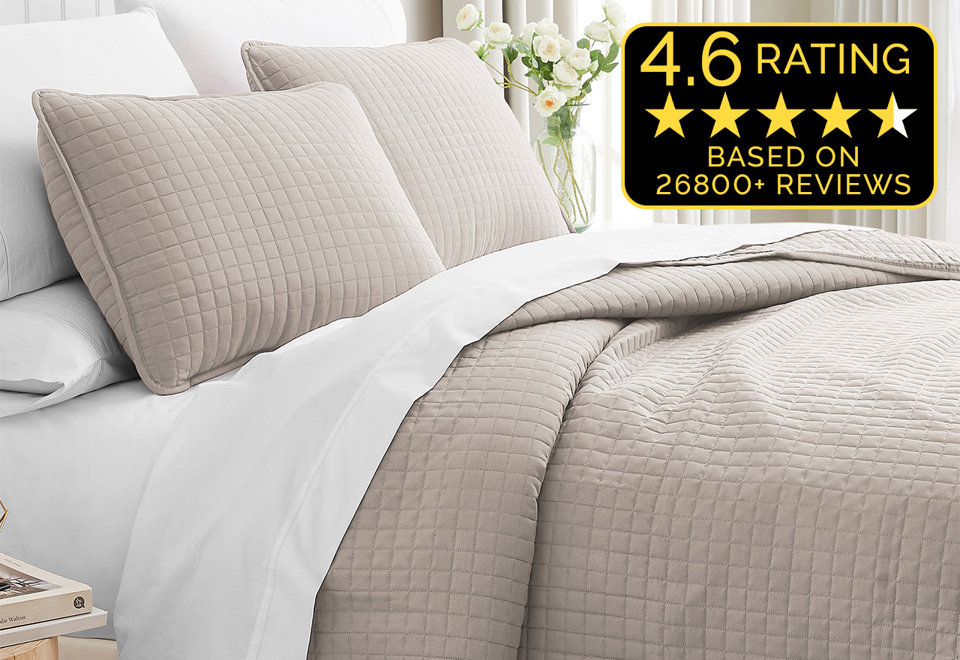 Discover the Most Popular Quilt Set: Now in 24 colors!