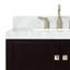 Meuble-lavabo simple 42 po avec plateau en marbre Cambridge-88398652
