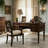 American Retro Rustic Style Solid Wood Desk-1999373480
