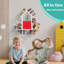 Wood Wall Organizer with Wall Baskets