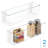 iDesign Adhesive Organizer Bin for Kitchen - Set of 2 - Clear-108714101